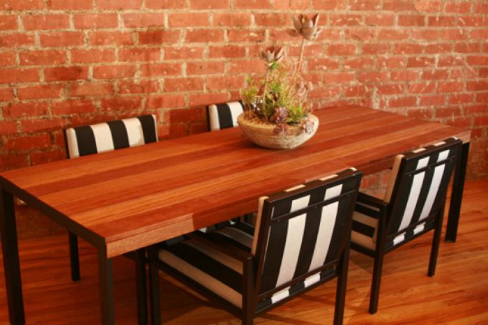 ironwood dining room table